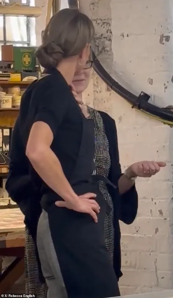 Princess of Wales Demonstrates Hair-Tying Skill During Visit to Cuxton Mill