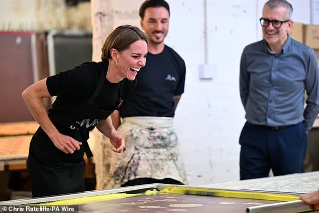 Princess of Wales Demonstrates Hair-Tying Skill During Visit to Cuxton Mill