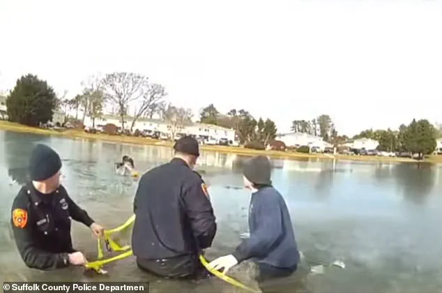 A Christmas Day Miracle: 8-Year-Old Boy Rescued After Falling Through Frozen Pond in Patchogue