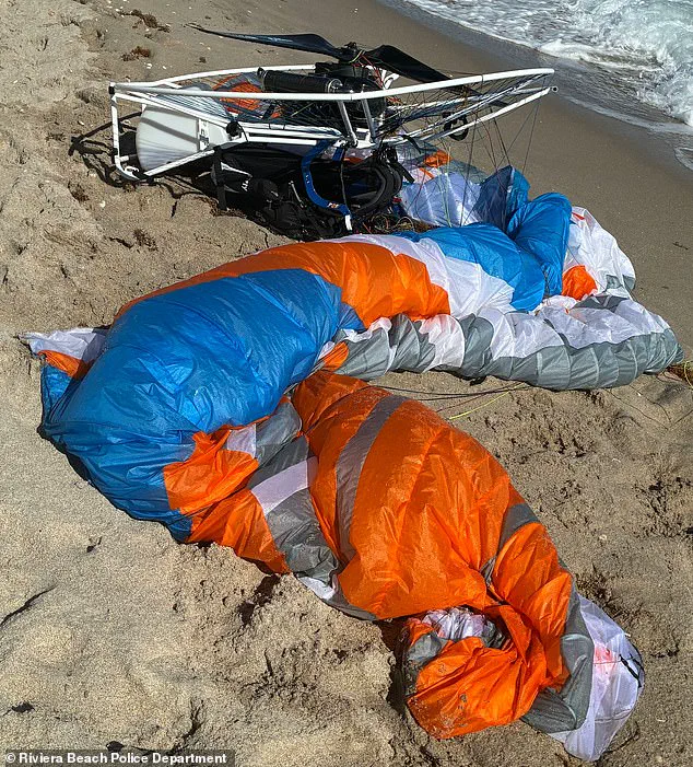 Heart-Pounding Footage Captures Paraglider's 500-Foot Plunge into Atlantic as Authorities Urge Caution in Southern Florida