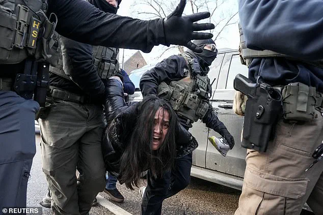 Minnesota ICE Agents and Protesters Clash in Viral Video Showing Woman Being Dragged from Vehicle Amid Outrage