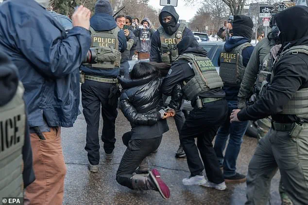 Minnesota ICE Agents and Protesters Clash in Viral Video Showing Woman Being Dragged from Vehicle Amid Outrage