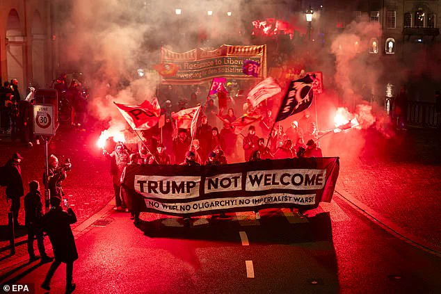 Violence Erupts in Zurich as Protesters Target US Brands Ahead of Trump's Davos Visit