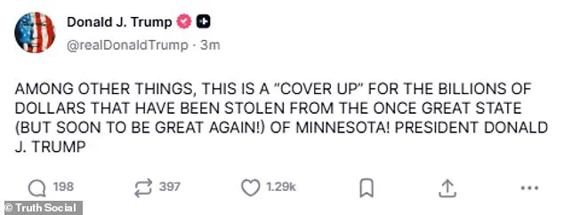Trump Posts Photo of 'Loaded' Handgun, Accuses Minneapolis Officials After Border Patrol Shooting