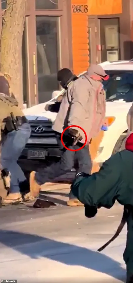 Video Shows DHS Officer at Scene of Fatal Confrontation in Minneapolis