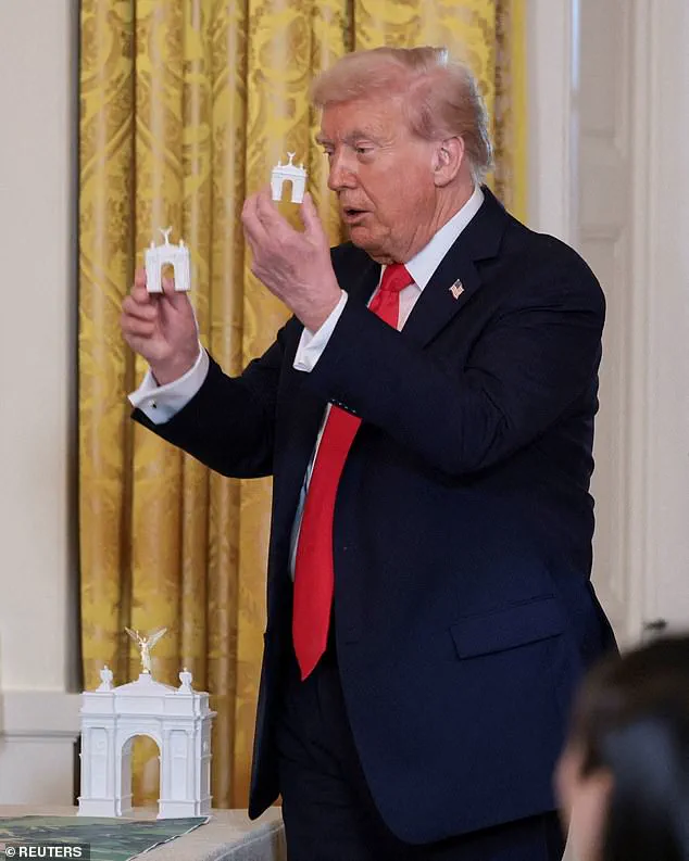 Exclusive: Insider Reveals Trump's 'Triumphal Arch' Will Soar to 250 Feet – Surpassing White House and Arc de Triomphe in Monumental Scale