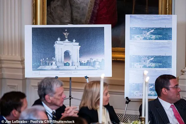 Exclusive: Insider Reveals Trump's 'Triumphal Arch' Will Soar to 250 Feet – Surpassing White House and Arc de Triomphe in Monumental Scale