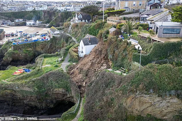 Man Narrowly Escapes Death After Cliff Collapse on Newquay Coastal Path
