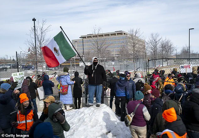 Chaos Erupts at Minneapolis Protest as Anti-ICE Demonstrators Throw Sex Toys and Bottles at Federal Agents