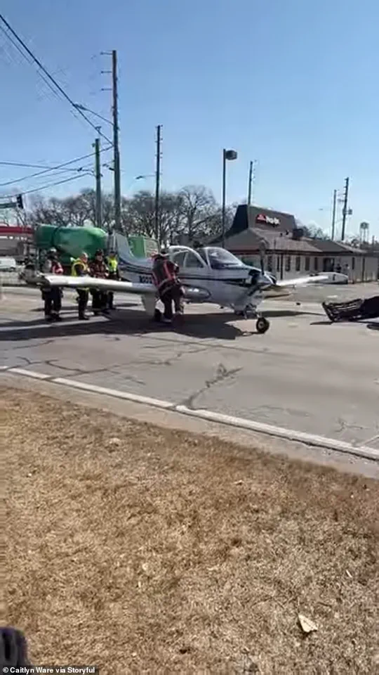 Single-Engine Plane Crashes in Gainesville, Sending Chaos Through Busy Intersection