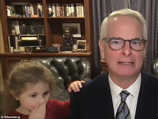 Unexpected Interruption: Baby Disrupts Serious Political Discussion on Set