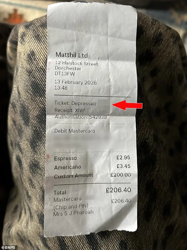 Coffee Shop Apologizes After Staff Writes 'Depressed F***s' on Receipt During Family's Wake in Dorset