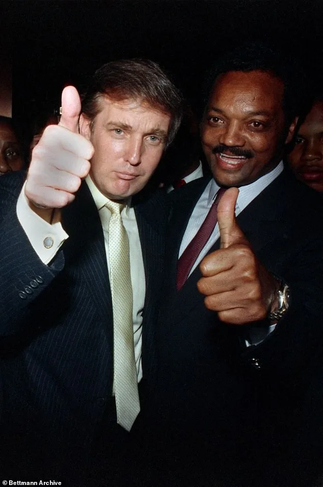 Trump's Tribute to Jesse Jackson Turns into Blistering Attack on Obama and Democrats