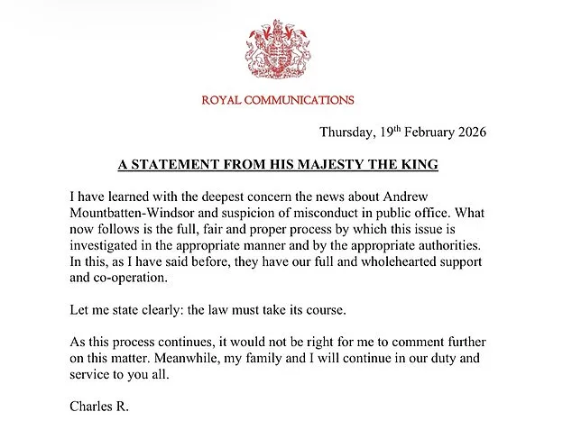 Prince Andrew Arrested on Misconduct Charges in Historic Royal Case Linked to Epstein and Maxwell
