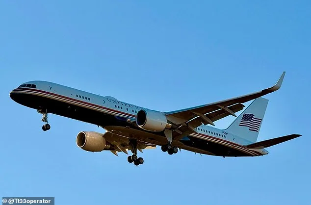 Trump's Bold Rebrand: U.S. VIP Jets Swap Jackie Kennedy Blue for Red, White, and Gold