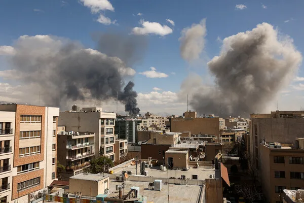 Tehran Emergency Services Building Hit in Wave of Violence on February 28