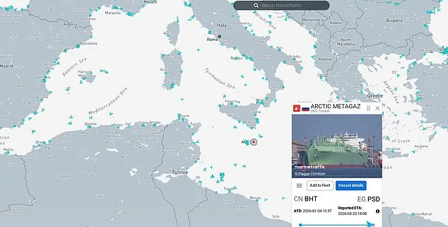 Drone Attack Engulfs Russian Oil Tanker Arctic Metagaz in Mediterranean, Sparks Global Concern