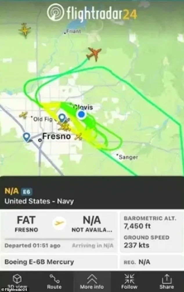 Doomsday Plane's Unusual Flight Over California Fuels Fears of Iranian Threat