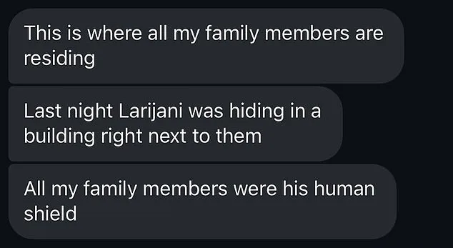 Tehran on Edge as Leaked Messages Reveal Iran's Use of Human Shields Amid Escalating Conflict and Deadly Airstrike