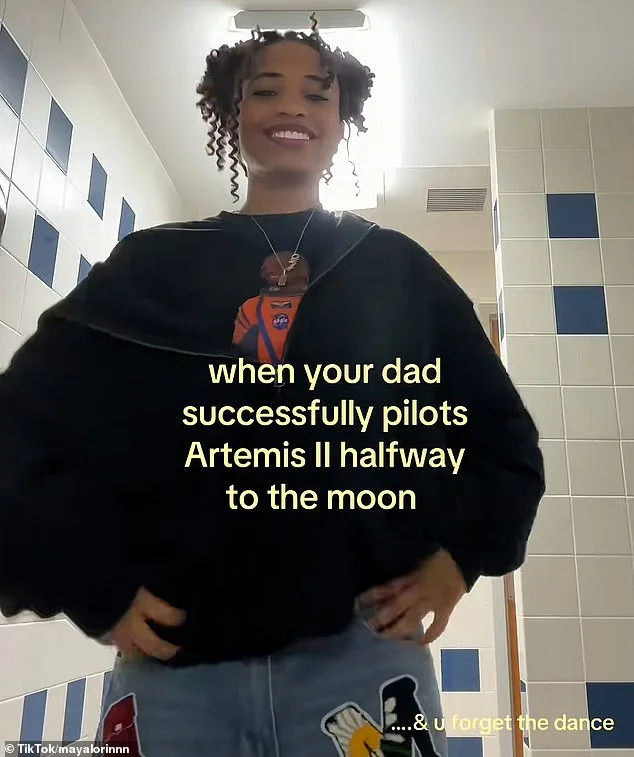 NASA Astronaut's Daughter Goes Viral on TikTok with Lunar-Themed Dance Celebrating Father's Historic Mission
