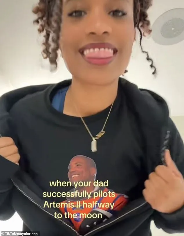NASA Astronaut's Daughter Goes Viral on TikTok with Lunar-Themed Dance Celebrating Father's Historic Mission