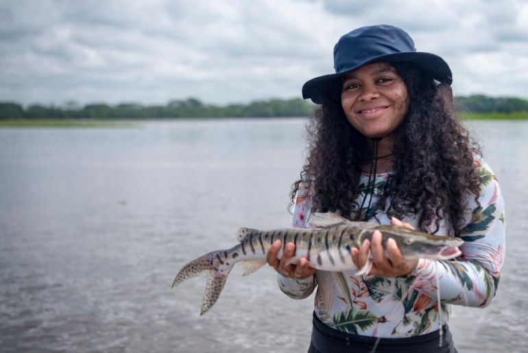 Six women win historic Goldman Prize for global climate action.
