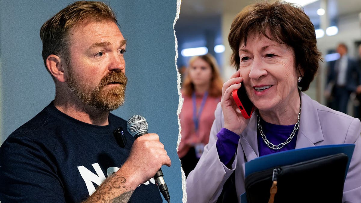 Graham Platner rallies in Portland with Bernie Sanders to challenge Sen. Collins.