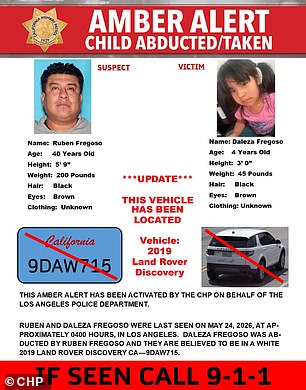 Police Issue Amber Alert for 4-Year-Old Girl After Mother's Murder