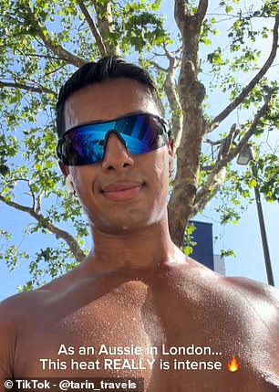 UK residents struggle with intense heat despite lower temperatures than abroad.