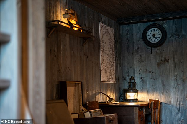 HX Expeditions unveils immersive 1896 Arctic explorer cabin on cruise ship.